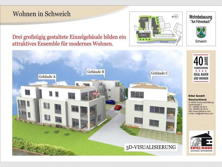 Wohnung zum Kauf 1 Zimmer in Schweich - Ref. 1308234
