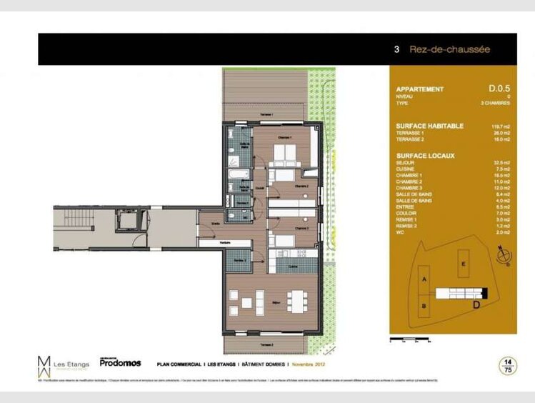 Appartement à vendre 3 Chambres à Mondorf-Les-Bains - Réf. 1710351
