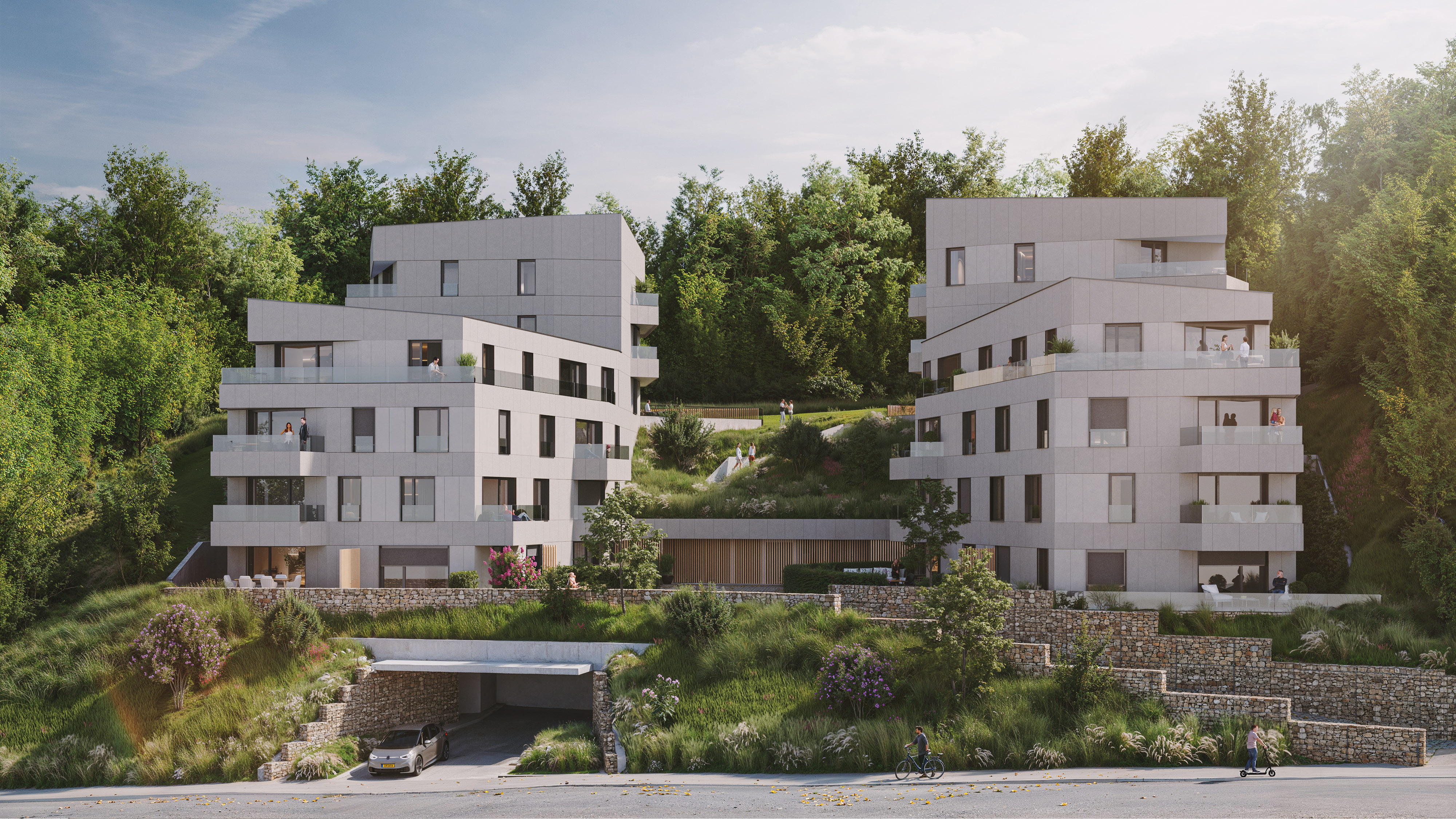 Intérieur contemporain présenté par TRACOL IMMOBILIER S.A.