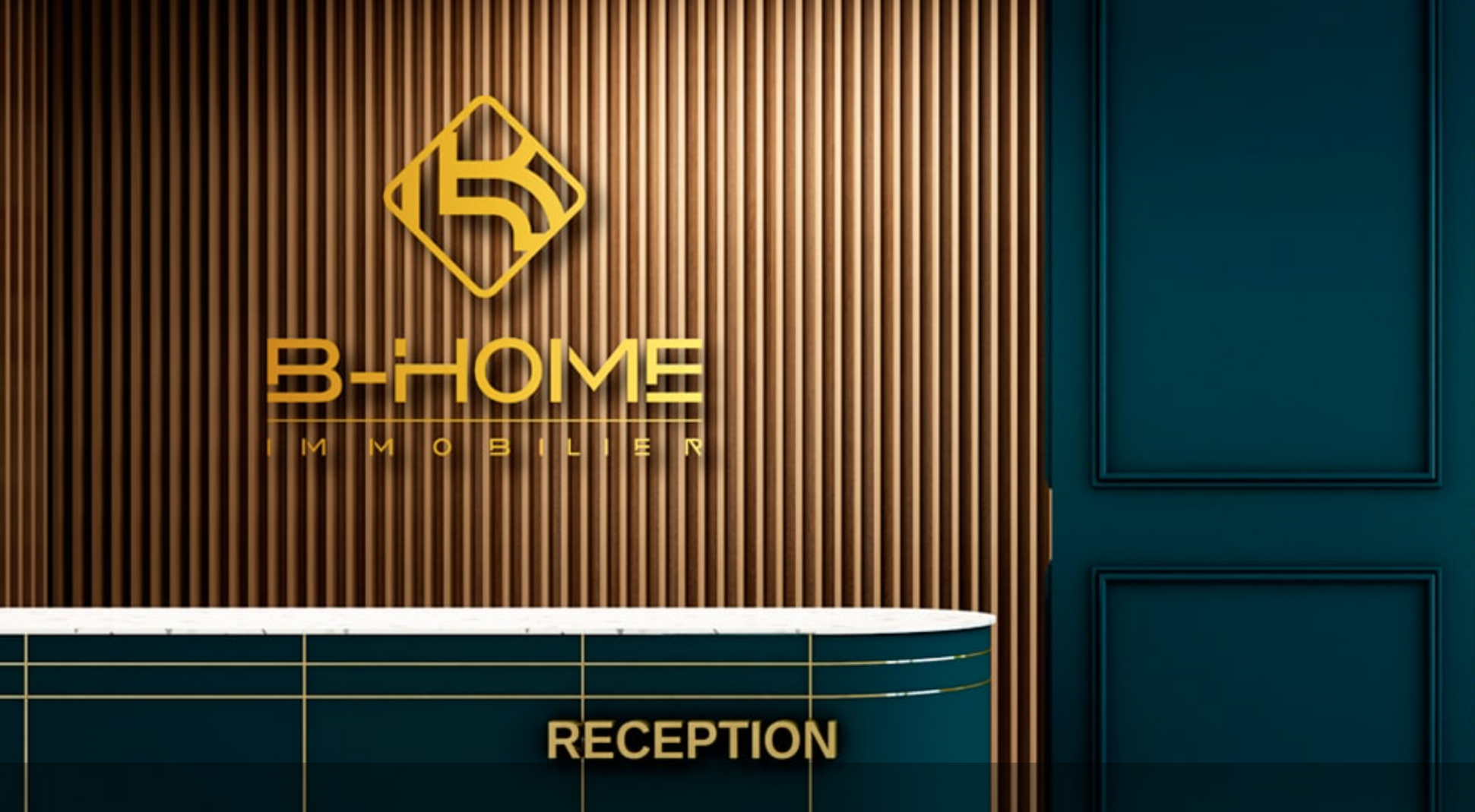 Contemporary interior presented by B-HOME IMMOBILIER