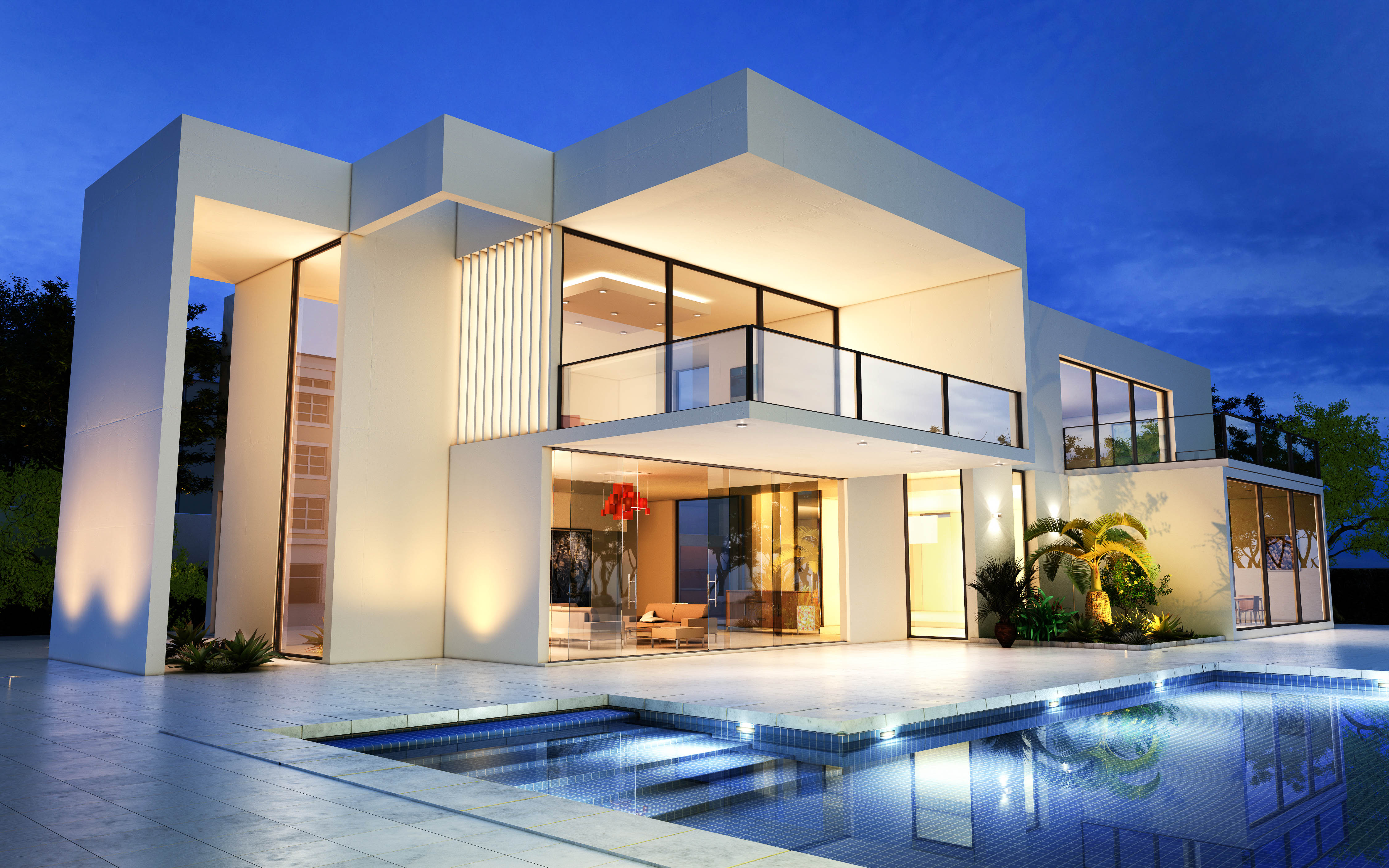 Intérieur contemporain présenté par KIRSCH Immobilière