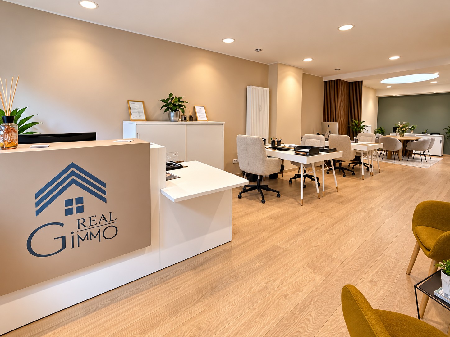 Contemporary interior presented by REAL G IMMO sarl
