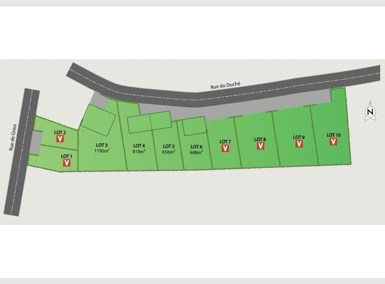 Terrain constructible à vendre à Arlon (BE) - Réf. 6140752