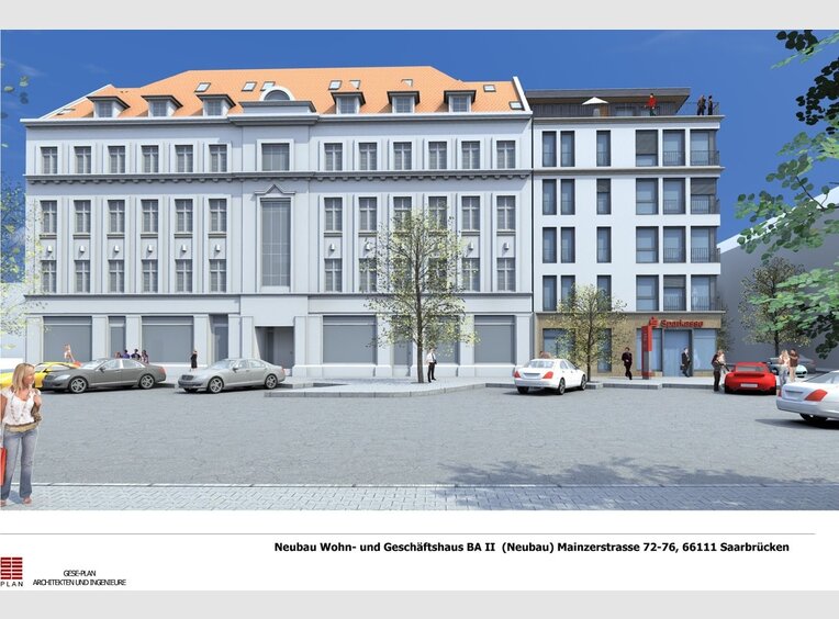 Penthouse à vendre 4 Pièces à Saarbrücken (DE) - Réf. 5431904