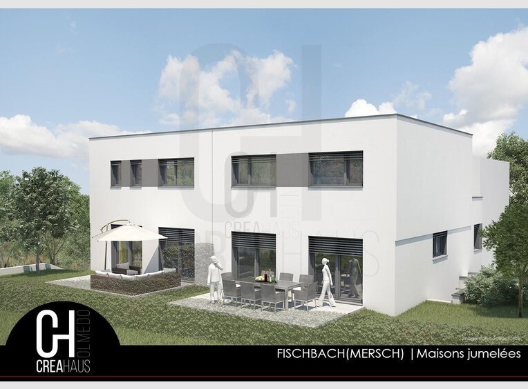 Maison jumelée à vendre 4 Chambres à Fischbach (Mersch) (LU) - Réf. 6186848