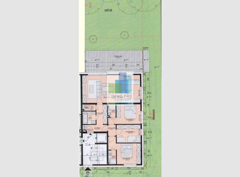 Apartment for sale 3 bedrooms in Capellen (LU) - Ref. 6816368