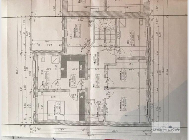 House for sale 3 bedrooms in Mersch (LU) - Ref. 6657152