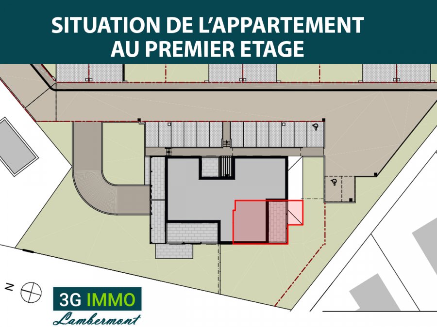 Appartement à vendre F3 à Haucourt-Moulaine