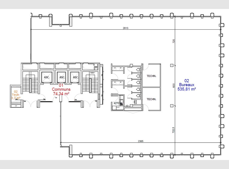 Bureau à louer à Luxembourg (LU) - Réf. 7103408