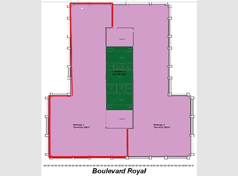 Bureau à vendre à Luxembourg (LU) - Réf. 7164096
