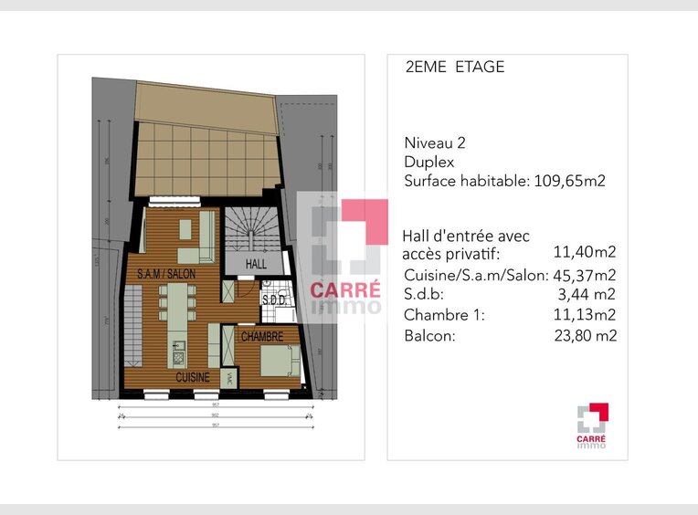 Maisonnette zum Kauf 3 Zimmer in Remich (LU) - Ref. 6988224