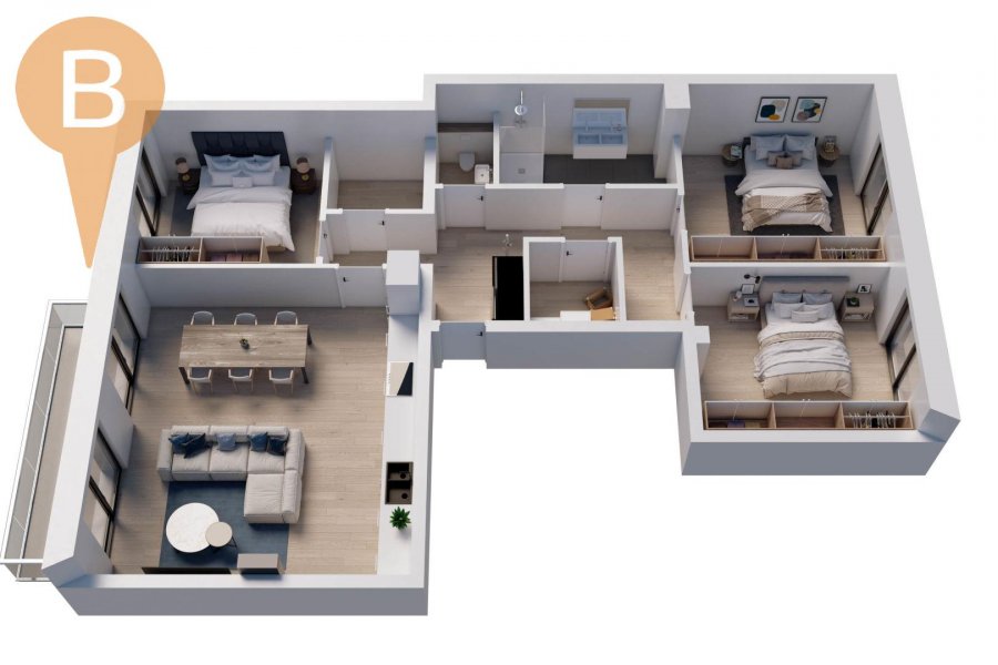 Apartment in Wemperhardt