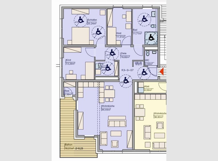 Appartement à vendre 4 Pièces à Bitburg (DE) - Réf. 6517968
