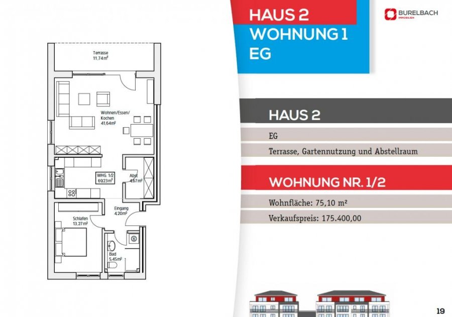 Appartement à vendre 1 chambre à Mettendorf