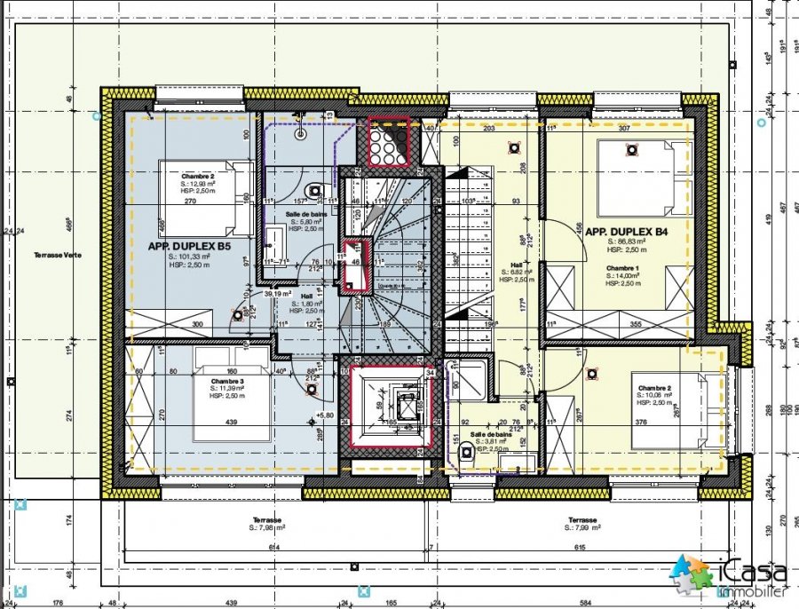 Appartement à vendre 1 chambre à Moestroff