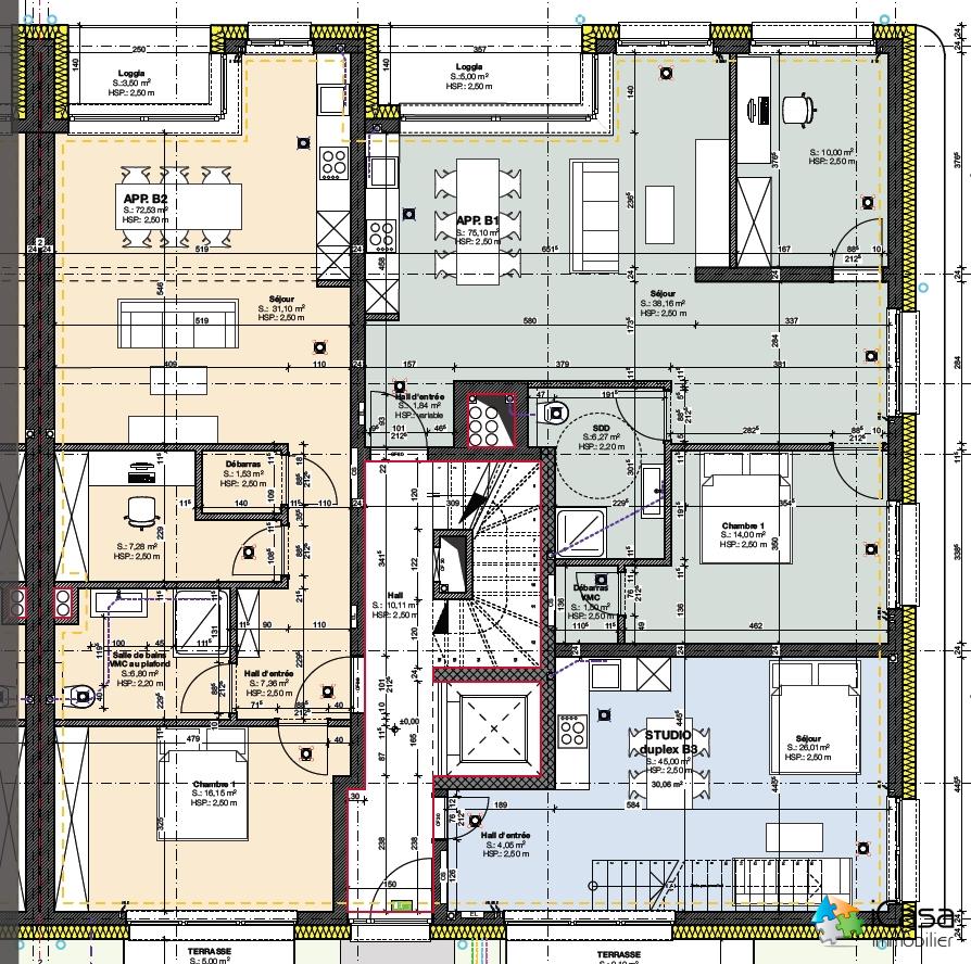 Appartement à vendre 1 chambre à Moestroff