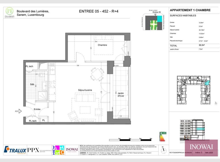Wohnung zum Kauf 1 Zimmer in Belval (LU) - Ref. 6901232