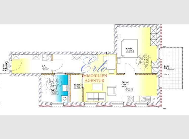 Apartment for sale 2 rooms in Zerf (DE) - Ref. 6681345