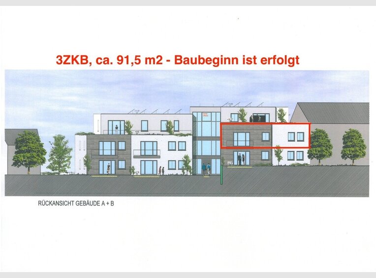 Appartement à vendre 3 Pièces à Konz - Réf. 6614561
