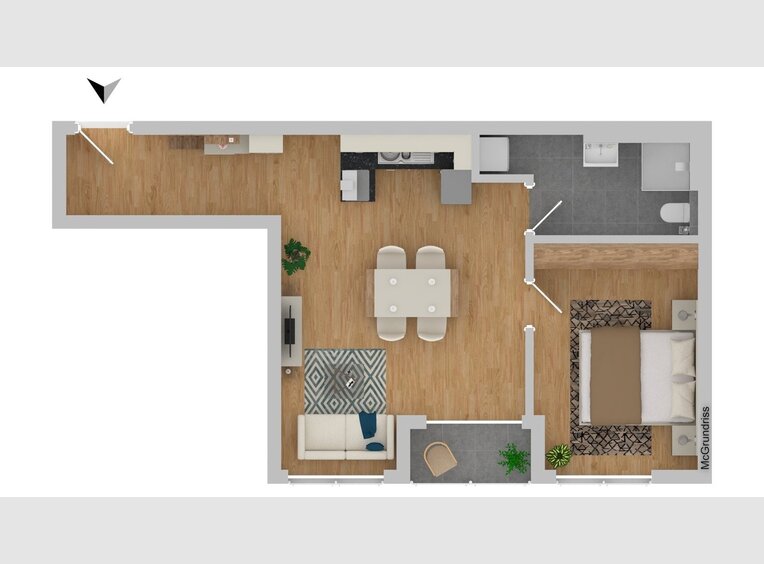 Appartement à vendre 2 Pièces à Saarbrücken (DE) - Réf. 5431905
