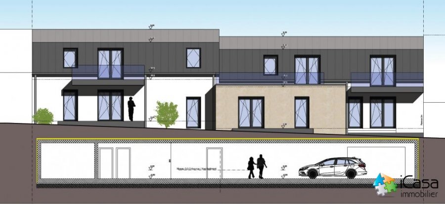 Appartement à vendre 2 chambres à Bertrange