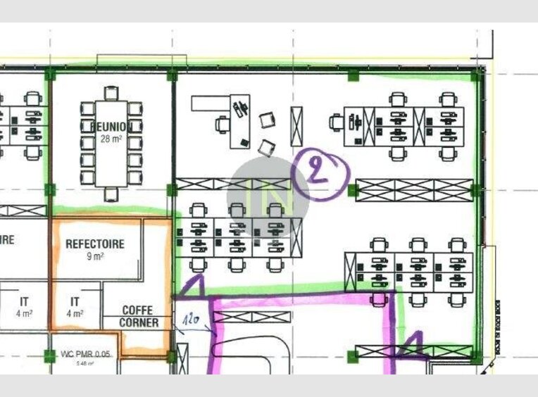 Bureau à louer à Gonderange (LU) - Réf. 6962801