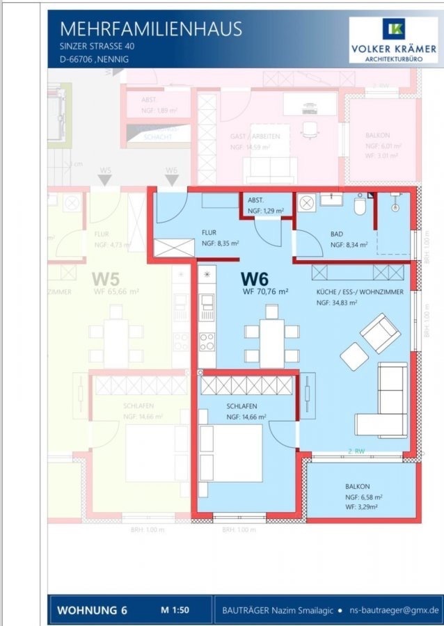 Wohnung zu verkaufen 1 Schlafzimmer in Perl-Nennig