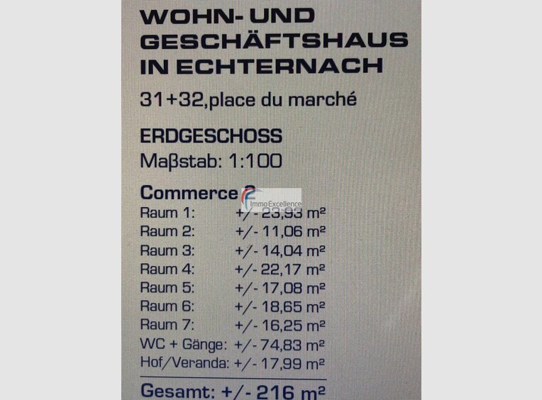 Bureau à louer à Echternach (LU) - Réf. 6904721