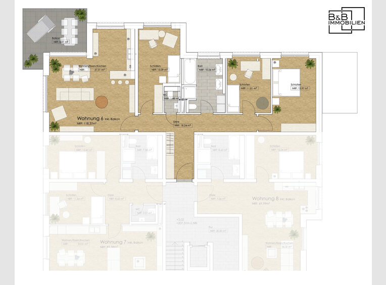 Apartment for sale 4 rooms in Kenn (DE) - Ref. 6726561