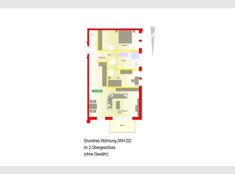 Wohnung zum Kauf 2 Zimmer in Konz (DE) - Ref. 7020721