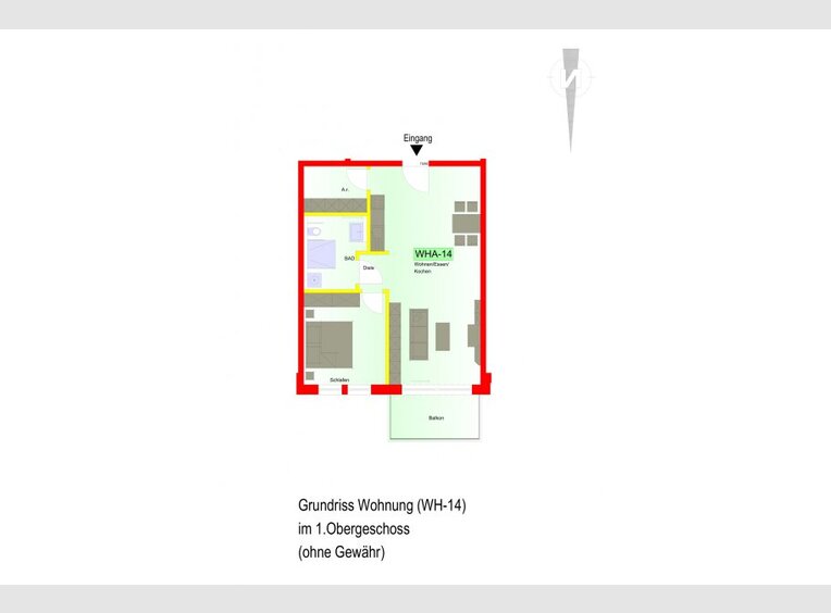 Wohnung zum Kauf 2 Zimmer in Konz (DE) - Ref. 7020721