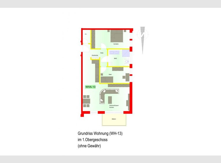 Wohnung zum Kauf 2 Zimmer in Konz (DE) - Ref. 7020721