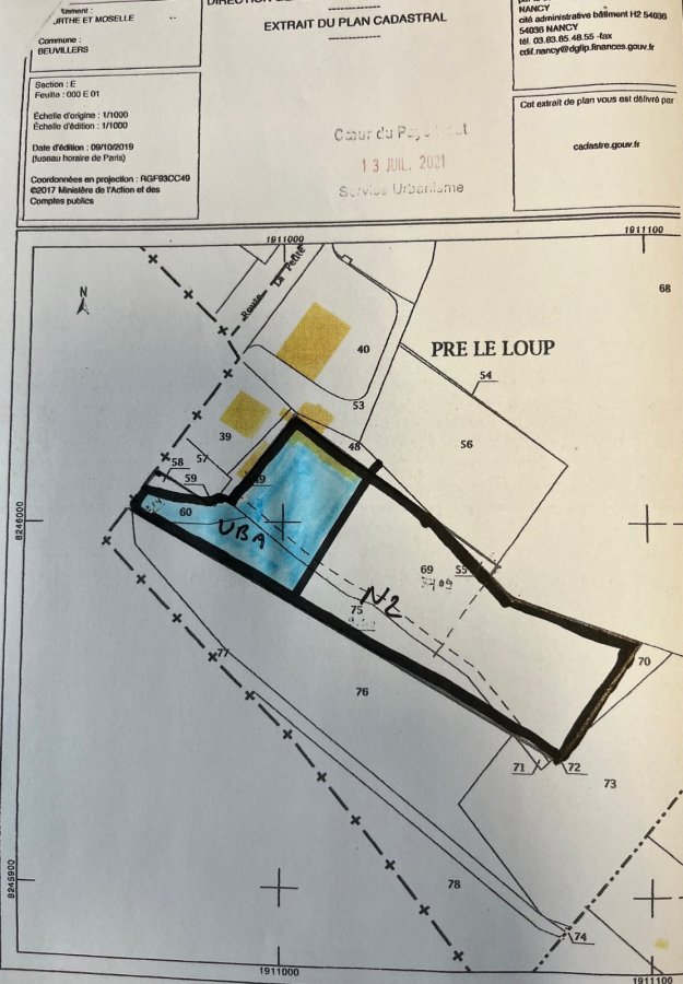 Terrain constructible
