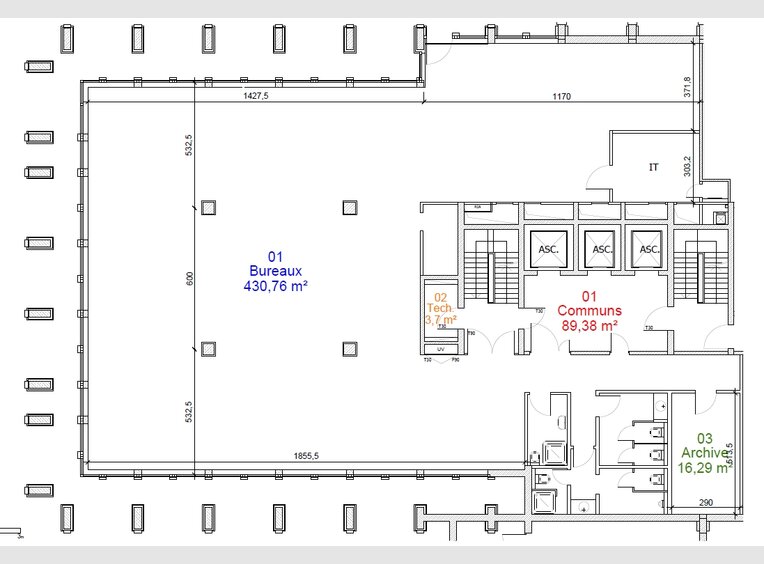 Bureau à louer à Luxembourg (LU) - Réf. 7103409