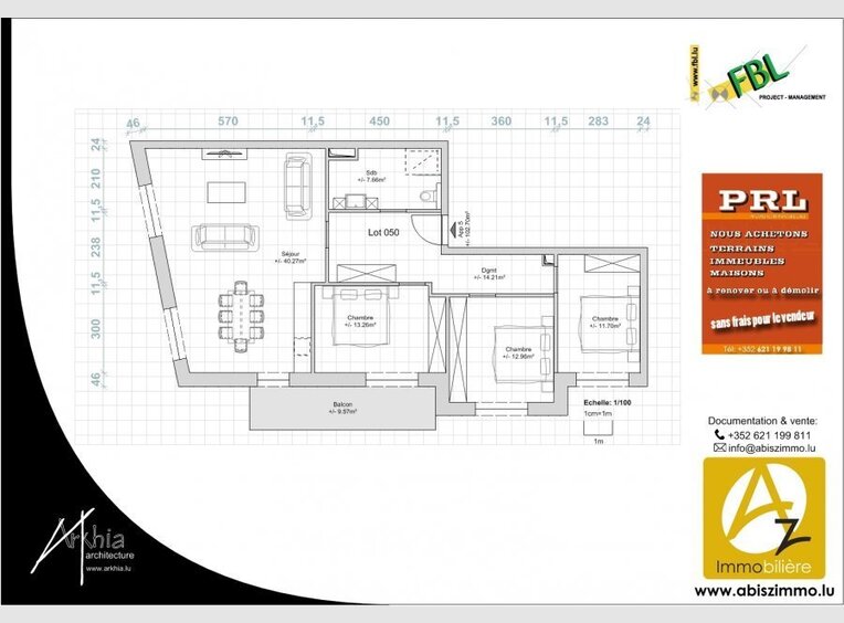 Wohnung zum Kauf 3 Zimmer in Rodange (LU) - Ref. 5874129