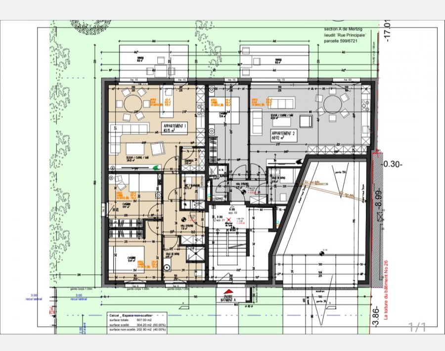 Appartement à vendre Mertzig