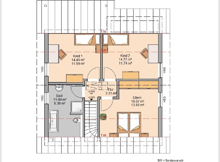 Maison à vendre 4 Pièces à Zemmer (DE) - Réf. 7137761