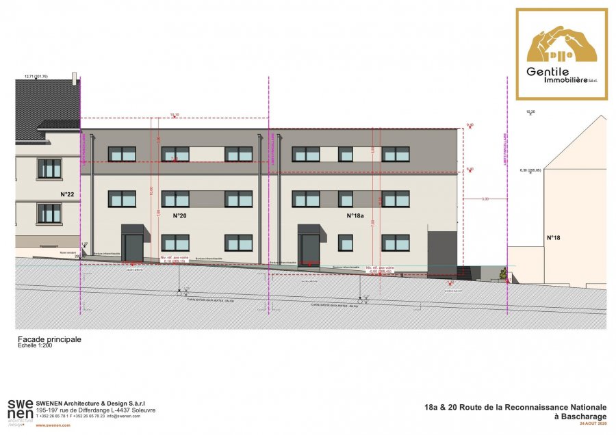 Appartement à vendre 2 chambres à Bascharage