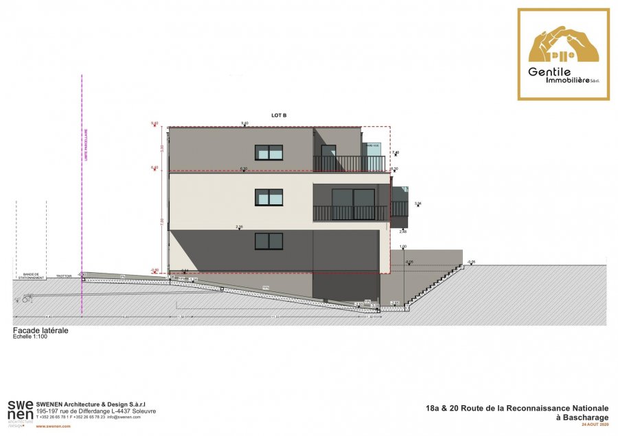 Appartement à vendre 2 chambres à Bascharage