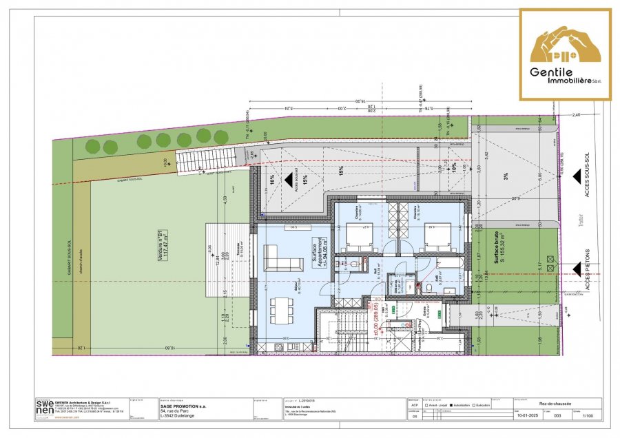 Appartement à vendre 2 chambres à Bascharage