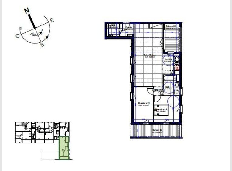 Appartement à vendre F3 à Manom - Réf. 6965250