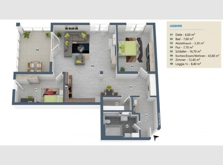 Appartement à vendre 3 Pièces à Palzem (DE) - Réf. 7121154