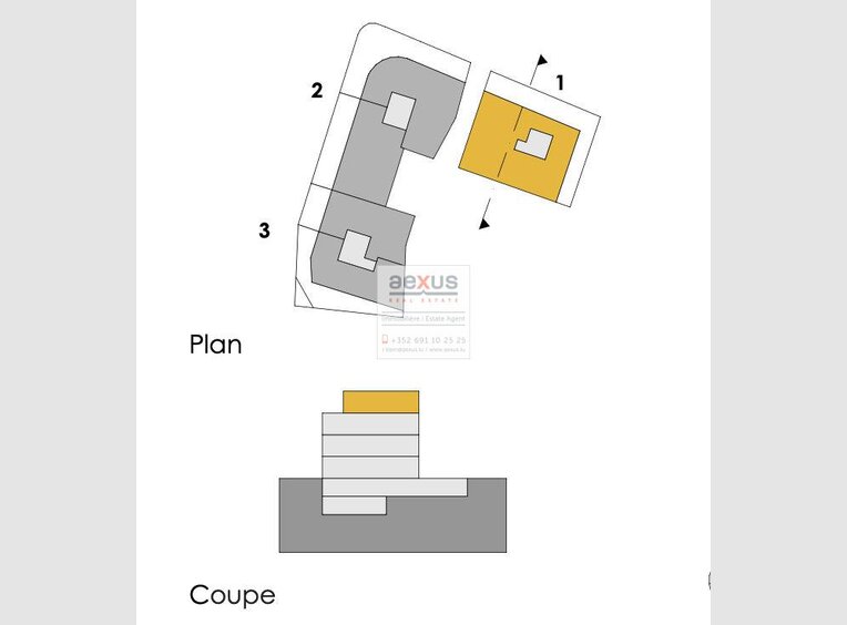 Penthouse à vendre 3 Chambres à Berchem (LU) - Réf. 7122706