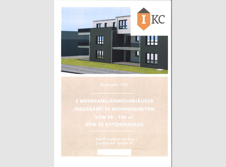 Appartement à vendre 3 Pièces à Losheim (DE) - Réf. 7179554