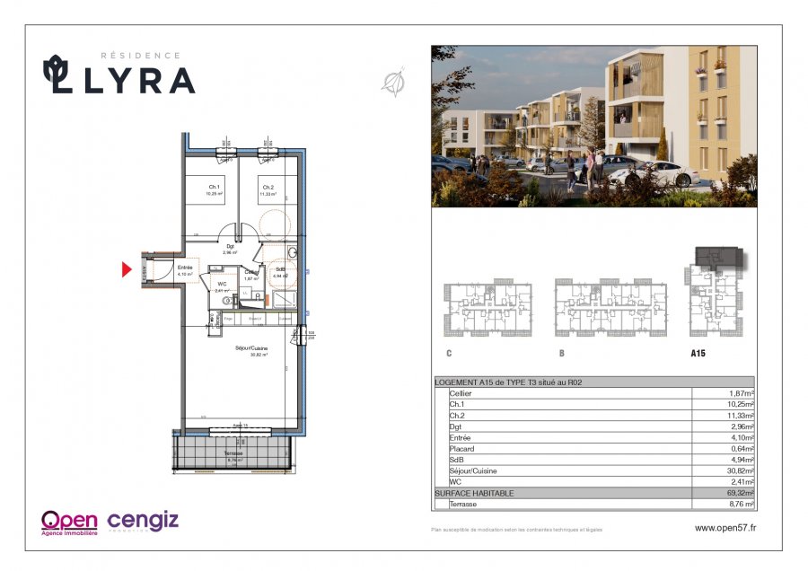 Apartment in Mexy - View 2
