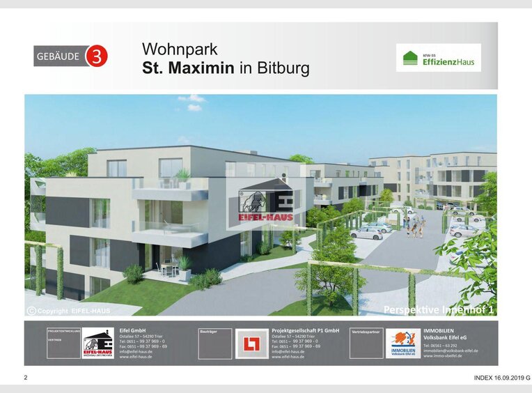 Appartement à vendre 3 Chambres à Bitburg (DE) - Réf. 6818610