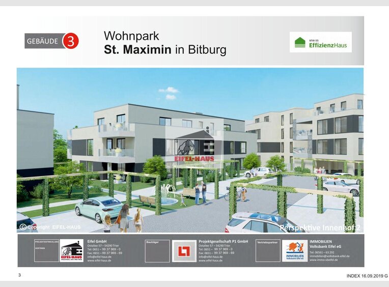 Appartement à vendre 3 Chambres à Bitburg (DE) - Réf. 6818610