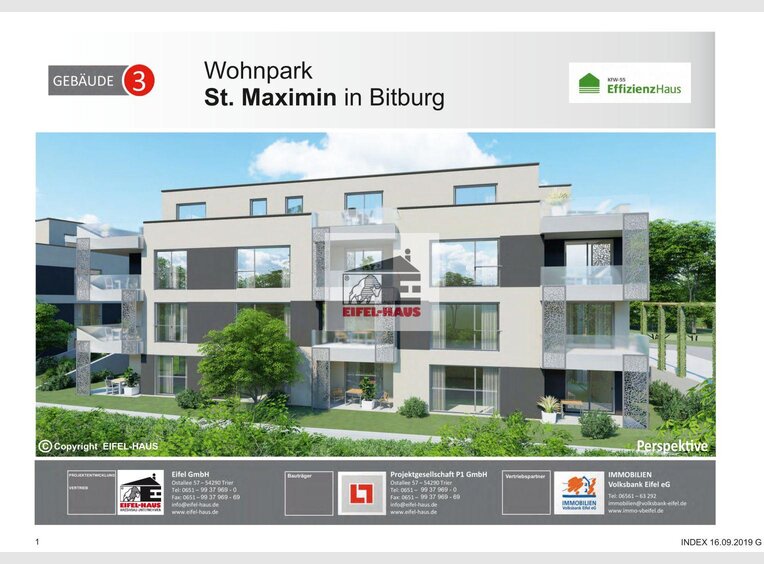 Appartement à vendre 3 Chambres à Bitburg (DE) - Réf. 6818610
