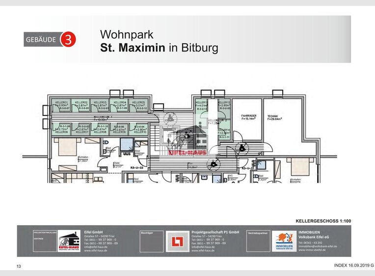 Appartement à vendre 3 Chambres à Bitburg (DE) - Réf. 6818610