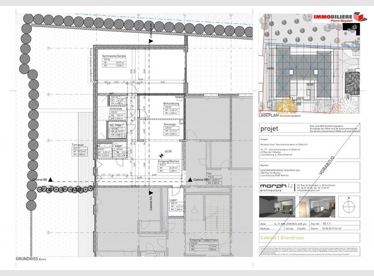 Bureau à vendre à Diekirch (LU) - Réf. 6478466